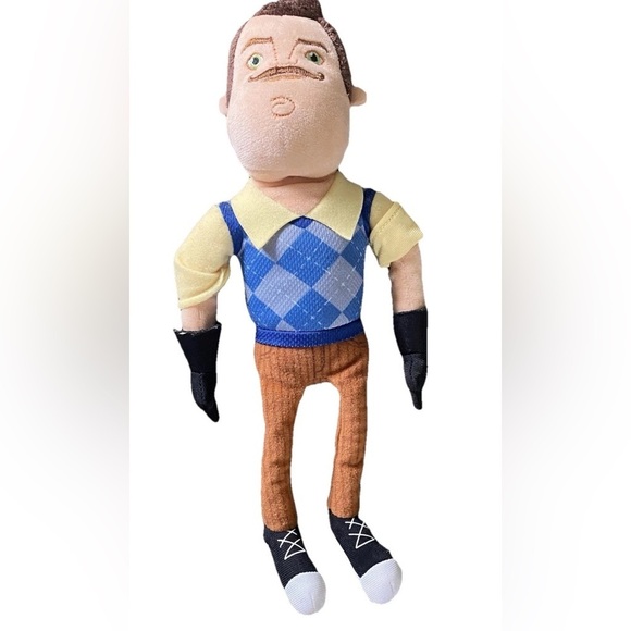 Hello Neighbor Plush Stuffed Doll Mr Theodore Peterson - Picture 1 of 3